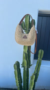 Marine medium oval hobo bag