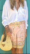 Marine medium oval hobo bag
