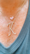 Elsa Heart Necklace