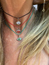 Zebra Eyes Necklace