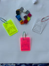 Personalized Acrylic Luggage Tags