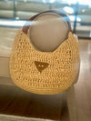 Marine medium oval hobo bag