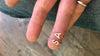 AS Letter 14K Diamond Ring