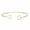 A B C Open Bangle