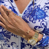 A B C Open Bangle