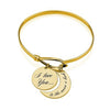 I Love U 2 The Moon And Back Bangle