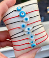 Pave Eye Red Wire