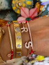 Ina Letters Bangle