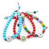 Mykonos Eye Beads Bracelet.