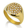 Little Finger Pinky Pave Ring
