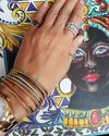 Pave Bar Bangle
