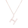 Pearls Letter Necklace