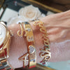 A B C Open Bangle