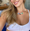 Amore Heart Pave Necklace