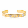 Ina Letters Bangle
