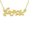 Hand Script Necklace