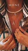 Pearls Letter Necklace