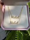 Vanessa Name Necklace