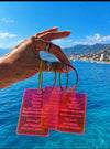 Personalized Acrylic Luggage Tags