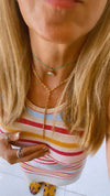 Zebra Eyes Necklace