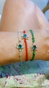 Lucky Turtle Charm Bracelet