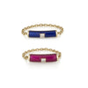 Emily Enamel Bar Ring