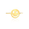 Smiley Miley 14K Gold Ring