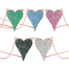 Amore Heart Pave Necklace