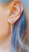 The Tennis Rainbow Earring
