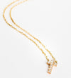 Mini Diamond Cross Necklace
