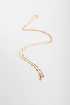 Mini Diamond Cross Necklace