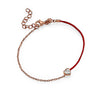 Red Wire Heart Bracelet