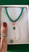 Eva Emerald Necklace