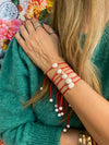 Valentines Pearl Bracelet