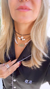 Mia’s Gothic Pearls Necklace
