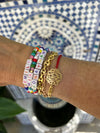 Love monogram bracelet